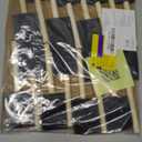 Bates- Foam Paint Brushes, 2 Inch, 16 Pack, Wooden Handle, Sponge Brushes for Painting, Staining, Varnishes, Gluing and DIY Craft Projects on Wood, Metal & More (Black)