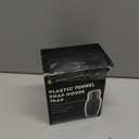 OWLTRA in/Outdoor Safe Tunnel Snap Mouse Trap 2PCS, Instant Eliminate Rodent Snap Trap with Clear Tunnel Entry, TouchFree Release, and Powerful Snap, Black, TST217