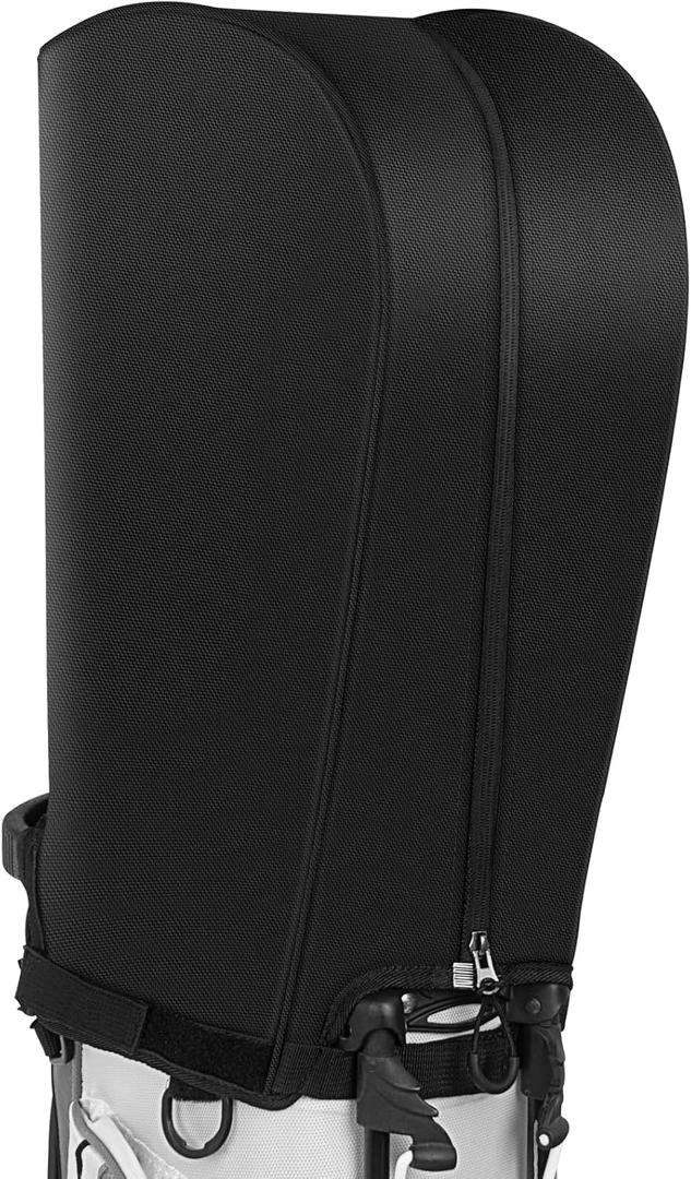 Golf Bag Rain Cover, Golf Club Protector, Waterproof Rain and Dust Covers, Easy Access Golf Bag Rain Hood/Cover, Anti UV,Anti-Static,All Weather Protection, Garage Storage