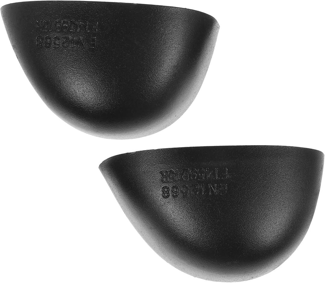 LIFKOME 1 Pair Steel Toe Guard Safety Boot Toe Covers Metatarsal Guards Foot Guard Steel Toe Covers for Shoes Safety Shoe Toe Caps Safety Footwear Guard