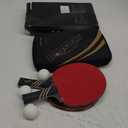 Senston Professional Table Tennis Paddle with Carbon Technology, Ping Pong Paddle Set for Advanced Player, Superior Control Ping Pong Rackets for Competition