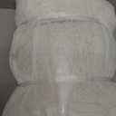 MOMCAYWEX Kids Sofa, 2-in-1 Flip-Out Foam Couch with Soft Sherpa Cover, Cozy Play Lounge Chair, Cream (Medium)