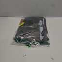 Oudain 3 Pcs Wizard Tablecloth 54 x 108 Inches Plastic Black Table Cover Red Golden Tablecloth Disposable Magical Party Supplies for Halloween Witch Birthday Party Decoration (Black Stripes)