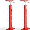 House Jacks for Leveling, 2 Pack House Floor Jack 19-36 Inch Adjustable Jack Post, 11023 lbs Heavy Duty House Jacks for Basement, Crawl Space, Foundation, Floor Joists, Porch & Roof Beam Support