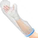 Waterproof Cast Cover Arm Kids, Teen Short Arm Cast Protector for Shower, Shower Sleeve for Arm Cast Bag, Arm Cover for Showering After Surgery Comfortable Watertight Seal Reusable