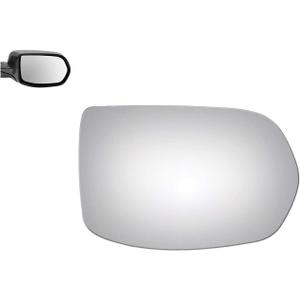 WLLW Mirror Glass fit for HONDA CR-V 2007 2008 2009 2010 2011 Replacement Only Passenger Right Side Convex Glass