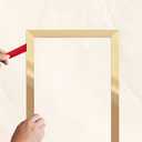 Shiny Metallic Gold Molding Trim (32.8ft x 0.4inch) Peel and Stick Trim with Glossy Finish,Self-Adhesive Stainless Steel DIY Accent for Mirror Frame,Wall,Ceiling,Floor,Door,Window,Furniture Edges