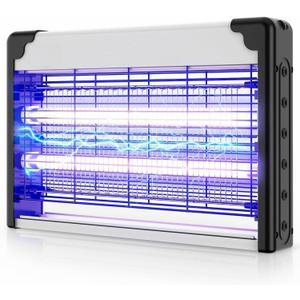 Bug Zapper Indoor, 20W Commercial Grade Powerful 2800V Electric Bulbs Zapper, Durable Fly Trap Mosquito Gnat, Moth, Wasp Trap, Fly Zapper Killer Bug Light for Office, Restaurant, Warehouse, Store