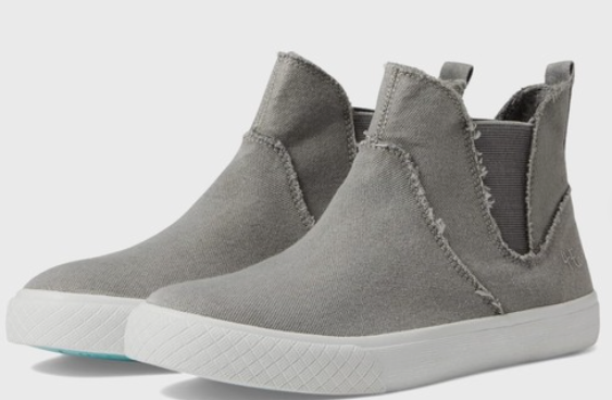 Blowfish Malibu Women's Torta4earth Sneaker New 8 Steel Gray Canvas