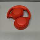 Riwbox Hybrid Active Noise Cancelling Headphones, Wireless Over Ear Bluetooth Headset, 60H Playtime, High-Fidelity, Foldable, Comfort&Immersion for Work/Commuting (Red)