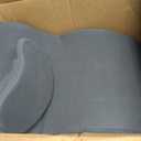 Adult Widened Intimacy Position Pillow for Couples, Butt Cushion with Removable Small Support Pillow, Memory Foam for Sitting or Lying, Ideal for Home Use- Dark Gray