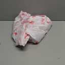 Valentines Day Round Fitted Tablecloth with Elastic Pink Love Heart Outdoor Tablecloth Waterproof Table Cover for Picnic Dinner Party Decor Fits 36"-40" Diameter Round Tables