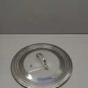 15 Inch Extra Large Universal Lid for Pots, Pans and Skillets, Pan Lid Fits 9.5/10/11/12/13/14/15 Inch Cookware, Stainless Steel & Tempered Glass Replacement Frying Pan Lid, Dishwasher Safe