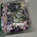 Washable Female Dog Diapers (4 Pack+1 Suspenders), Reusable Female Girl Doggy Doggie Puppy Wraps Panties Belly Band for Pet Heat Period Pooping Peeing Potty Training Incontinence Marking Flower Medium