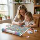 Diamond Painting Canvas Roll Holder 2-Pack Connectable Anti-Roll Rings for Stable Canvas Control Diamond Painting Accessories to Enhance Your Crafting Experience (Candy Colors)
