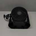 Pelonis 3 Speed Small Room Air Circulator Fan with 7-inch Blade, Table Fan with 100 Adjustable Head Tilt - Desktop Fan for Bedroom,Dorm and Office - Ventilador for Air Conditioner and Heater, Black