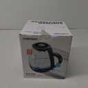 Chefman 1.7-Liter Electric Tea Kettle w/ Borosilicate Glass and Automatic Shutoff - Black