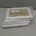 5x7 Picture Frame Set of 4, High Definition Real Glass, Display Pictures 4x6 with Mat or 5x7 Without Mat, Gallery Wall Hanging or Tabletop Photo Frames, White