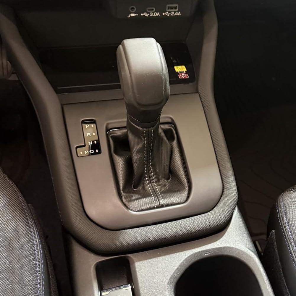 Kolya Compatible with 2025 Subaru Forester Accessories Center Console Gear Shift Panel Frame Cover Trim (Matte Black)