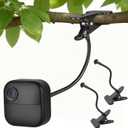 Flexible Clip Clamp Mount for Blink Outdoor 4 (4th Gen)/(3rd Gen)/Blink XT/XT2, Also for Blink Mini/Mini 2, Clip Holder with 7.8 inches Gooseneck Arm, Easy Installation Without Tools - 2Pack