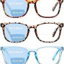 CCVOO Reading Glasses for Women/Men, Eyeglasses, Blue Light Readers for Women/Men, Computer Eye Glasses, Cheaters