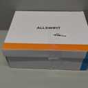 ALLSWIFIT Women's Cushioning Walking Shoes Lightweight Non-Slip Breathable Comfortable Workout Tennis Running Jogging Gym Athletic ActiveAiry Fashion Sneakers (8.5, Grey/Black)