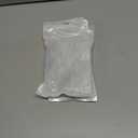 2 x 60 Pcs Clear Plastic Luggage Tag Loop Straps 5.9 Inch Tag Loops Transparent Name Tags Loop for Bag Tags ID Card Badge Holders