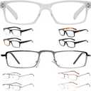 Eyekepper Save 10% on Bundled 5 Pack Vintage Reading Glasses for Men and 5 Pack Half Eye Readers +0.50