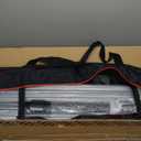 EMART Backdrop Stand Heavy Duty 10x10Ft,Three Crossbar Pipe and Drape Photo Background Support Kit, Adjustable Metal Frame with Flat Base for Wedding Birthday Party Decorations-Black