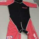 SEAC Dolphin Kids 1.5mm Neoprene Shorty Wetsuit for Swimming Snorkelling, 9Y