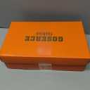 GOSERCE Rhinestone Heels Dressy Women's Stiletto Pointed Toe Pumps Mesh High Heel Pumps Fashion Prom Wedding Evening Party Shoes (Black, M)