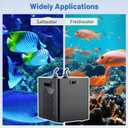 79 Gallon 1/3HP Aquarium Chiller - Energy Efficient Fish Tank Water Chiller for Axolotl, Freshwater & Saltwater Tanks, Quiet & Durable, Model AL-300