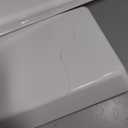 US Acrylic Avant White Plastic Serving Trays (Set of 4) 15 x 5 | Narrow Reusable Rectangular Party Platters | Serve Appetizers, Fruit, Veggies, & Desserts | BPA-Free & Made in USA