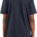 Carhartt Mens Loose Fit Heavyweight Short-Sleeve Pocket T-Shirt (Also Available in Big & Tall) (5X-Large, Navy)
