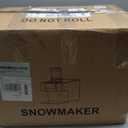 260W Commercial Snowflake Ice Machine, 110 LBS/24H Bingsu Maker with Adjustable Ice Texture, SUS304 Food-Contact Parts, Air Cooled for Cafe