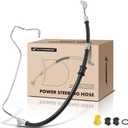 A-Premium Power Steering Pressure Hose Line Assembly Compatible with Honda Accord 1998 1999 2000 2001 2002, 3.0L, with O-ring, Pump To Rack