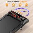 Walking Treadmill Pad with Adjustable 8% Incline for Home Office