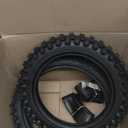 QINGBY 80/100-12 3.00-12 Rear 2.50-14 60/100-14 Front Tire and Inner Tube for SSR CRF70 CRF110 KLX110 TTR90 TTR110 PW80 110cc 90cc 125cc RM65 TaoTao DB14 Coolster Dirt Pit Bike Off Road Motorcycle