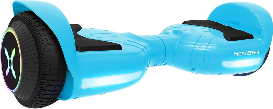 Hover-1 Rival Electric Self-Balancing Hoverboard for Kids with 6.5 Tires, Dual 110W Motors, 6 mph Max Speed, and 3 Miles Max Range (Blue)