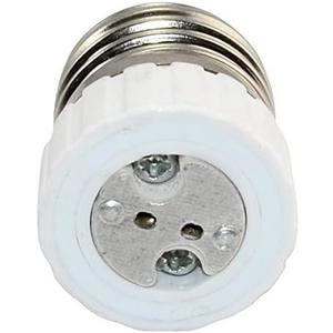 YI LIGHTING (Pack of 2) E26/E27 to MR16 Converter, E26/E27 Edison Screw to MR16 - Bi Pin GU5.3 Base Socket Adapter Converter