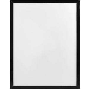 12x16 inch Picture Frames, Compatible With 30x40 cm Without Mat, for Arts or Photos or Posters, Black Frame with Acrylic Protection and Hanging Kit, Pack of 1