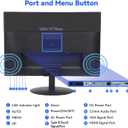 Touchscreen Monitor 19" FHD 1440x900 Multi-Touch Screen HDMI VGA Type-B Dual Speakers,60Hz,VESA,Wide Viewing Angle 170,Brightness 300cd/m,Tilt Adjust,PC Office Desktop Business Computer Display