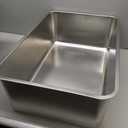 XX-Large High Sided Stainless Steel Cat Litter Box