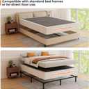 HAVONIZD 9 Inch Box Spring Full, Heavy Duty Box Spring Full Size Bed, Easy Assembly, Metal Frame Mattress Foundation with Fabric Cover