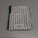 Stripes Textured Drapes Stripe Pattern Valance Curtains Light Reducing Window for Living Room/Bedroom/Kitchen Rod Pocket Valance 52 by 18 Inch Gray