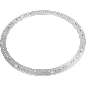 24 Inch Lazy Susan Aluminum Alloy Rotating Turntable Bearing, Non - Slip Mute Metal Bearing Swivel Plate Hardware for Dining and Workbench,880 Pounds Capacity