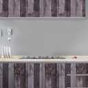 Shiplap Peel and Stick Wallpaper Wood Plank Wallpaper Wood Contact Paper Self Adhesive Wall Paper Home Decoration Living Room Office Bedroom Vinyl 17.7"*236" (blue gray purple)
