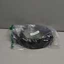 TACNEX Duty Belt w/Hook Lining 4 Keepers Police Law Enforcement Correctional Officer Security Black Nylon Outer Inner Belt L