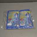 Rain Ponchos for Adults Reusable (2 Pack), Waterproof EVA Raincoats with Hood & Drawstring for Women & Men, Blue