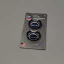 Baby Fanatic Infant Pacifier 2-Pack - Seattle Seahawks Official NFL Baby Gear, Orthodontic Silicone